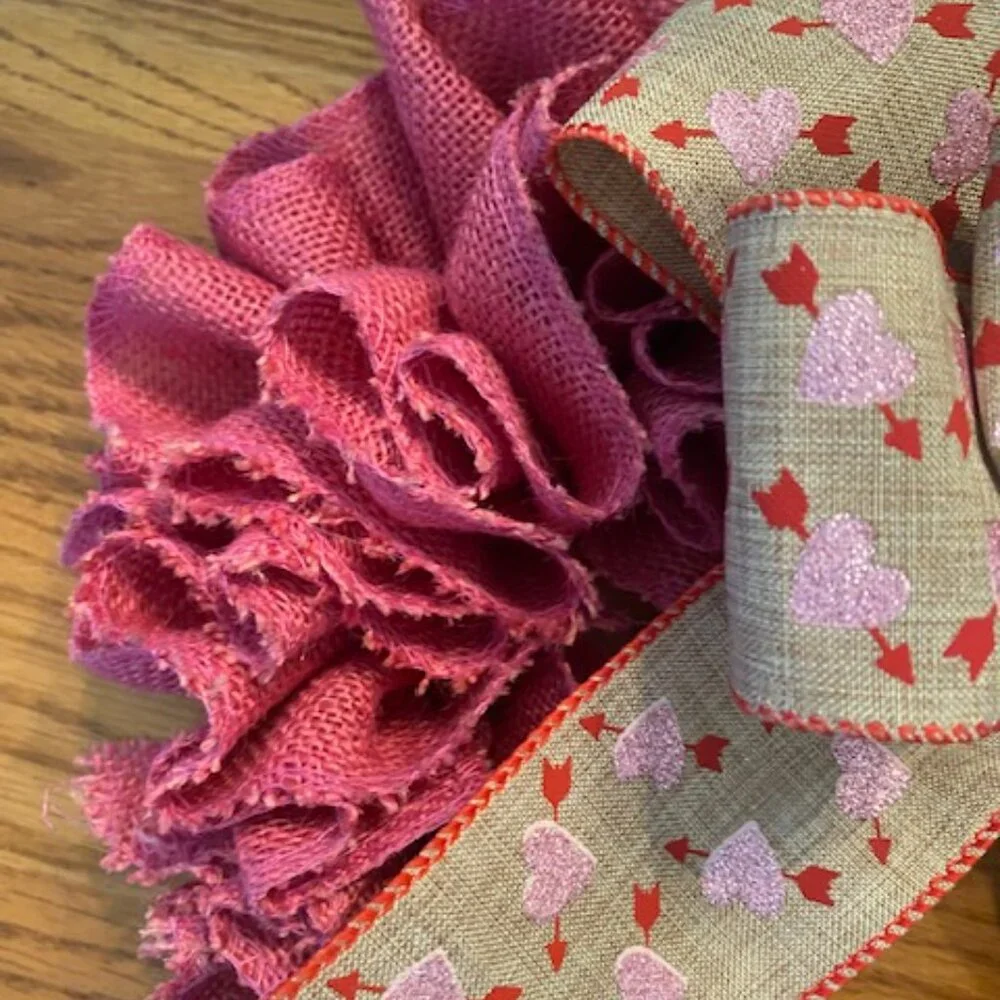 Homemade Valentine's Day Wreath